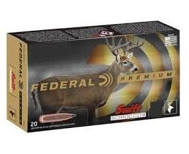 Federal Swift Scirocco II Rifle Ammunition .270 Win 130 gr Poly Tip 3050 fps 20/ct