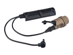Surefire DS-SR)7-D-IT Weapon Light Switch Waterproof Switch Assembly for Scout Light Weapon Lights & ATPIAL/DBAL Lasers Tan