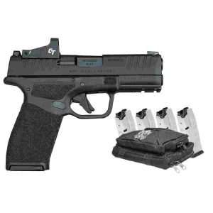 Springfield Hellcat Pro Gear Up Bundle w/CT-1500 Red Dot  9mm Luger 15rd magazines(5) 3.7" Barrel Range Bag
