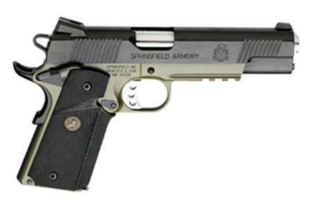 1911 .45 LOADED OPR MARINE CORP OD GR/BLK ARMORY KOTE FIXED COMBAT TRI NS