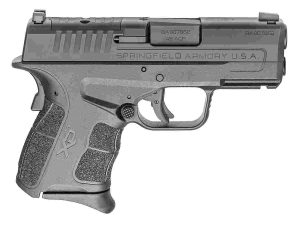 Springfield XD-S Mod.2 OSP Handgun .45 ACP  5&6rd Magazine 3.3" Barrel Black Grip