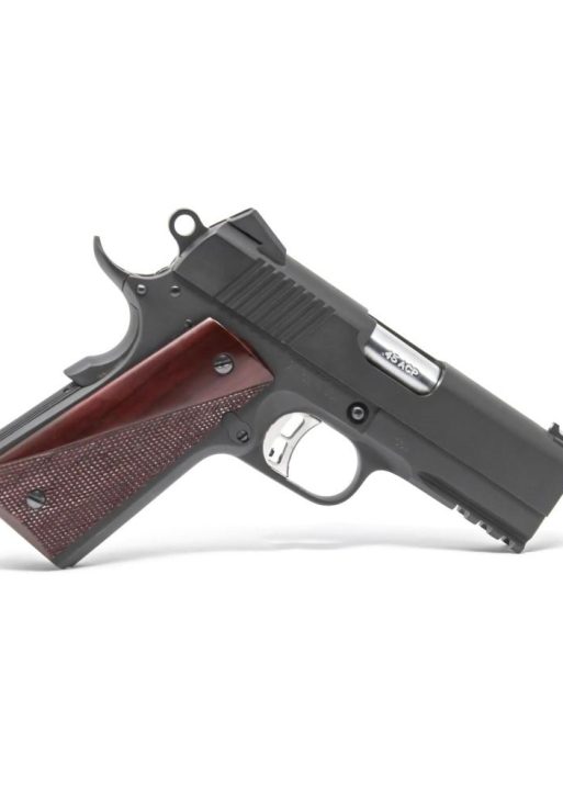 Fusion Firearms NCOM Freedom Series Handgun 45 ACP 8rd Magazine 3.5" Barrel Black with Wood Grip