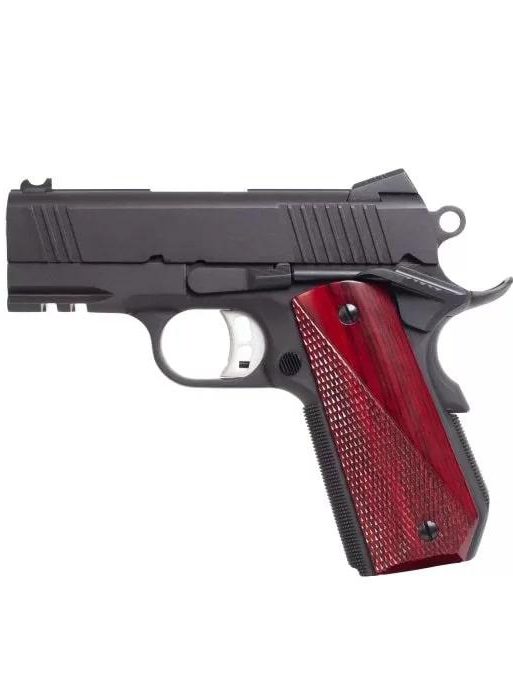 Fusion Firearms Ncom D Handgun 9mm Luger 10rd Magazine 3.25" Barrel Wood Grips w/Rail