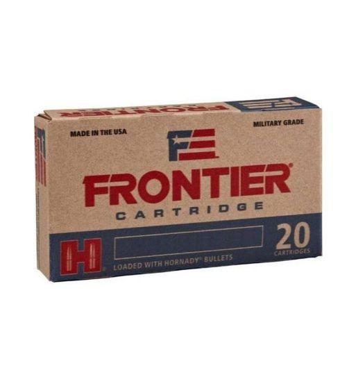 Hornady Frontier Rifle Ammunition .223 Rem 68 gr BTHP-MATCH 500/ct Case (25-20/ct Boxes)