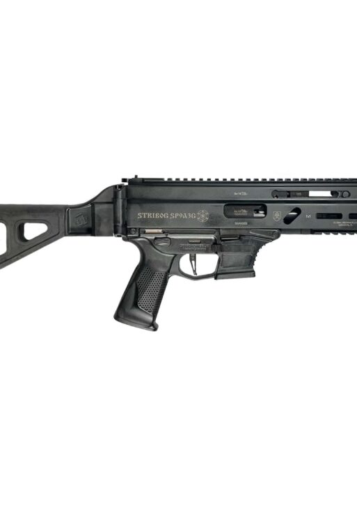 Grand Power Stribog SP9G3 Handgun 9mm Luger 30rd Magazines(3) 8" Barrel SBT Brace-Uses Glock Style Magazines