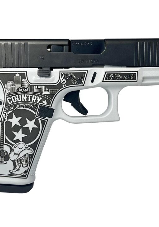 Glock 19 Gen 5 Custom "Tennessee-Navy Gray" Handgun 9mm Luger 15/rd Magazines (3) 4.02" Barrel Austria