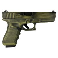 Glock 17 Gen 3 Custom "Bazooka Green Destressed" Handgun 9mm Luger 17/rd Magazines (2) 4.49" Barrel Austria