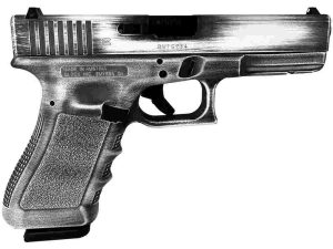 Glock 17 Gen 3 Custom "Destressed White" Handgun 9mm Luger 17rd Magazines (2) 4.49" Barrel Austria
