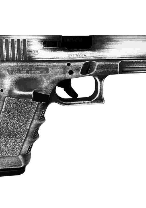 Glock 17 Gen 3 Custom "Destressed White" Handgun 9mm Luger 17rd Magazines (2) 4.49" Barrel Austria