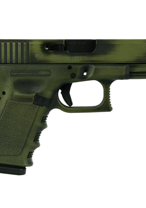 Glock 19 Gen 3 Custom "Bazooka Green Distressed" Handgun 9mm Luger 15rd Magazines (2) 4" Barrel Austria
