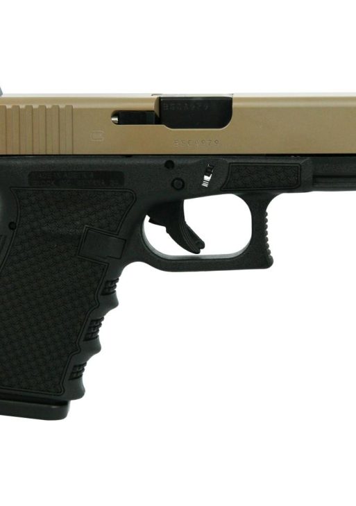 Glock 19 Gen 3 Custom "FDE Slide Polymer Chainmail Stippled Frame" Handgun 9mm Luger 15/rd Magazines (2) 4.02" Barrel Austria