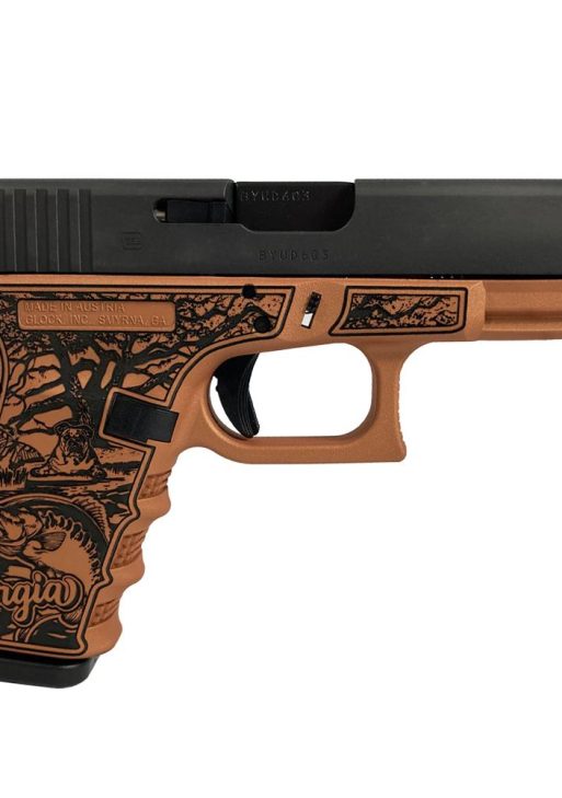Glock 19 Gen 3 Custom "Georgia Clay" Handgun 9mm Luger 15rd Magazines (2) 4.02" Barrel Austria Made