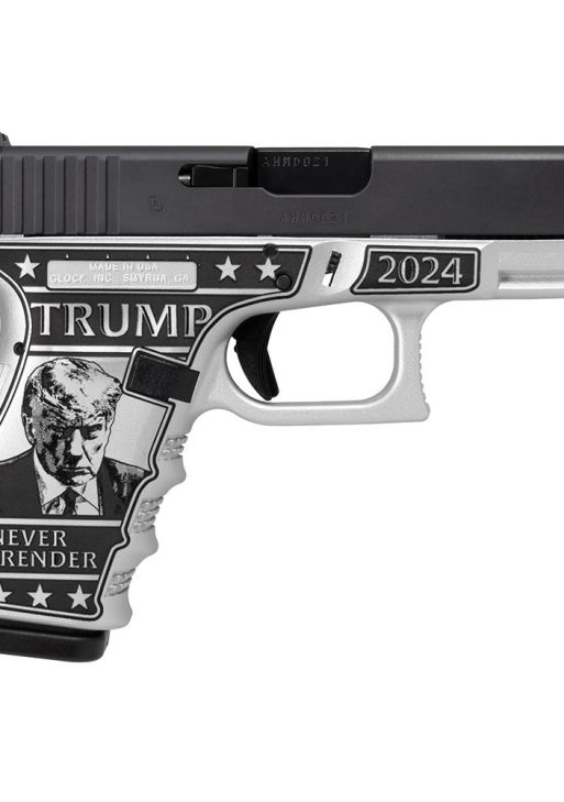 Glock 19 Gen 3 Custom "Trump 2024 Mug Shot" Handgun 9mm Luger 15rd Magazines (2) 4" Barrel USA