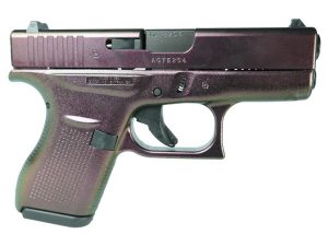 Glock 42 Custom "Shimmering Razorback" Handgun .380 ACP 6rd Magazines (2) 3.2" Barrels USA