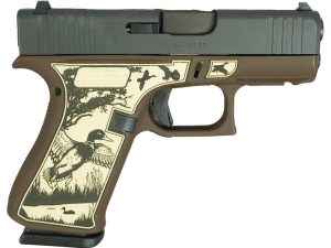 Glock 43x Custom "Mallard Brown" Subcompact Handgun w/Front Rails 9mm Luger 10rd Magazines (2) 3.41" Barrel US