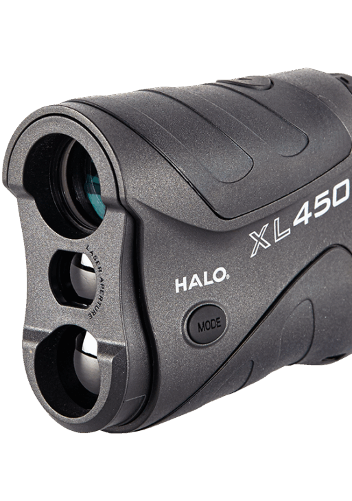 Halo XL450 6x Rangerfinder 450/yd with Angle Intel Auto Acquisition - Black