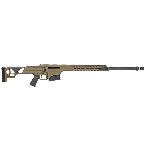 Barrett SMR MRAD Fixed Stock Rifle .338 Lapua Magnum 10rd Magazine(1) 26'' Fluted Barrel FDE Finish