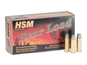 HSM Bear Load Handgun Ammunition 10mm Auto 200gr FMJ 1093 fps 20/ct