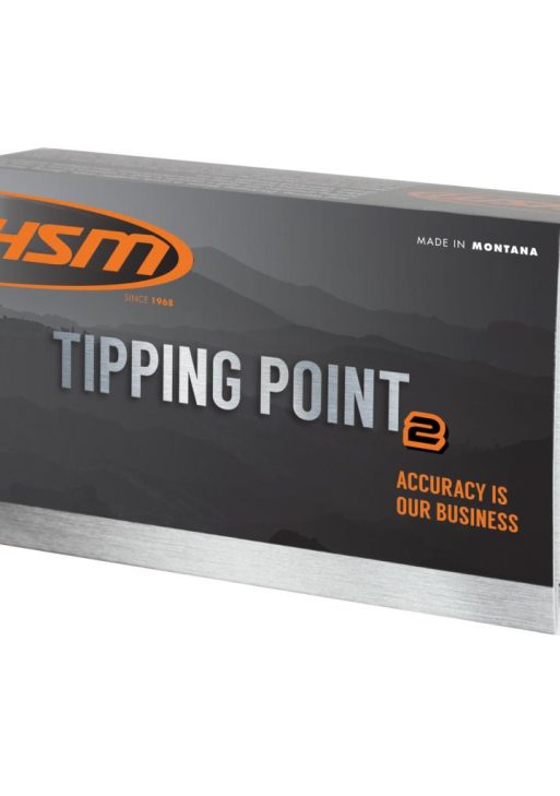 HSM Tipping Point 2 Rifle Ammunition 6.5 Creedmoor 140gr SST 20/ct