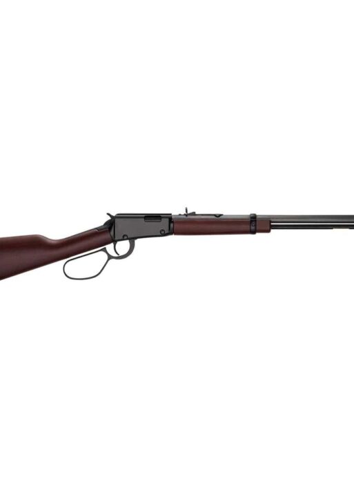 Henry Lever Action Small Game Carbine .22 S/L/LR 12 LR/16 S Capacity 17" Octagon Blued Barrel Large Loop