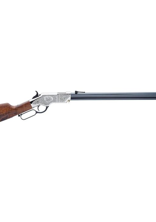 Henry New Original Silver Deluxe Engraved Edition Rifle .44-40 WCF 13rd Capacity 24.5" Barrel Walnut Stock