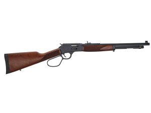Henry Big Boy Steel w/Side Gate Rifle .44 Mag/.44 Spl 10rd Capacity  20" Round Barrel Large Loop Lever Walnut Stock