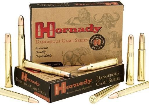 Hornady Dangerous Game Series Rifle Ammunition 9.3x74R 286 gr SP-RP 2360 fps - 20/box