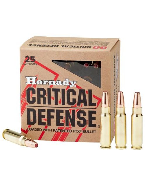 Hornady Critical Defense Ammunition 5.7x28 FN 40gr FTX 25/ct