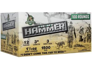Hevi-Shot HEVI-Hammer Shotshells 12ga 3" 1-1/4oz 1500 fps #3 100/ct