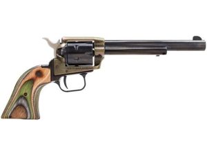Heritage Rough Rider .22LR 6rd Capcity 6.5" Barrel Case Hardend Camo Laminate