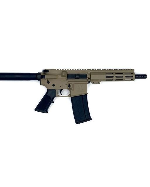 Great Lakes AR-15 Pistol .223 Wylde 30rd Magazine 7.5" Nitride Barrel FDE Finish
