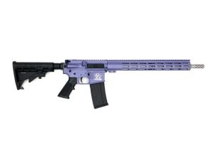 GLFA AR-15 Rifle .223 Wylde 30rd Magazine 16" Stainless Steel Barrel Wild Orchid Frame