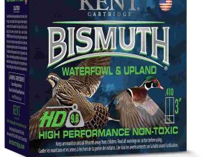 Kent Bismuth High-Performance Non-Toxic Waterfowl & Upland Shotshells 410ga 3" 9/16oz 1150 fps #4 25/ct