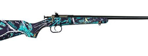 Keystone Crickett Rifle .22 LR Single Shot 16.125" Blued Barrel Synthetic Stock Serenity