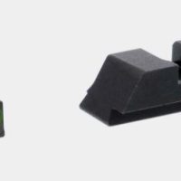 Ameriglo Green Fiber .115 FRONT Black REAR for Glock Gen5 17-19-19X-26-34-45