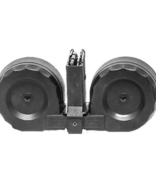 KCI USA Drum Rifle Magazine Black for AK 5.56 100/rd