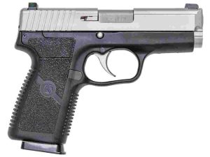 Kahr P9 Handgun 9mm Luger 7rd(2)&8rd(1) Magazines 3.6" Barrel Stainless Slide/Black Grip  Night Sights CA Compliant