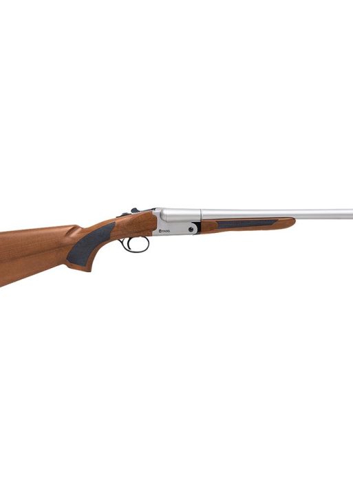 Legacy Sports Citadel Boss SxS Shotgun 20ga 3" Chamber 2rd Capacity 18.5" Barrel Nickel Walnut Stock