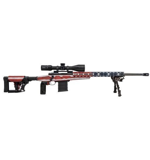 Howa M1500 Rifle 6.5 Creedmoor 10rd Magazines (3) 24" Barrel US Flag MDT Grip
