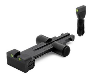 Meprolight Tru-Dot Fixed Green Night Sights for AK-47 Set (AKM Pattern)