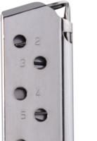Mec-Gar Handgun Magazine Walther PPK .380 ACP Carbon Steel Tube Nickel 6 rds