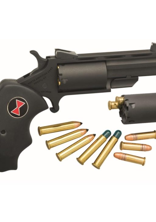 NAA Black Widow Handgun .22 Mag 5rd Capacity 2" Barrel Black Fixed Sights
