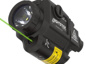 Nightstick TCM-10-GL Compact Weapon Light with Green Laser 650 Lumens Black