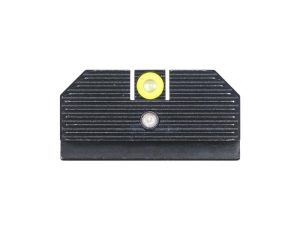 Night Fision Student of the Gun Accur8 Night Sight Set Yellow Front Black Back for Glock 42/43/43x