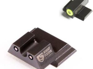 Night Fision Perfect Dot NS Set w/Yellow Front +  Black U Rear Fits S&W M&P Excluding Shield