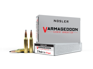 Nosler Varmageddon Rifle Ammunition 22 Nosler 53 gr FB Tipped 20/ct