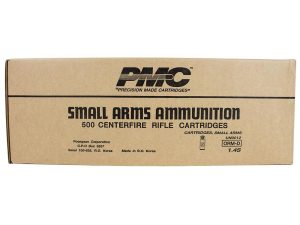 PMC Bronze Rifle Ammunition .308 Win 147 gr FMJBT 2780 fps 500/ct