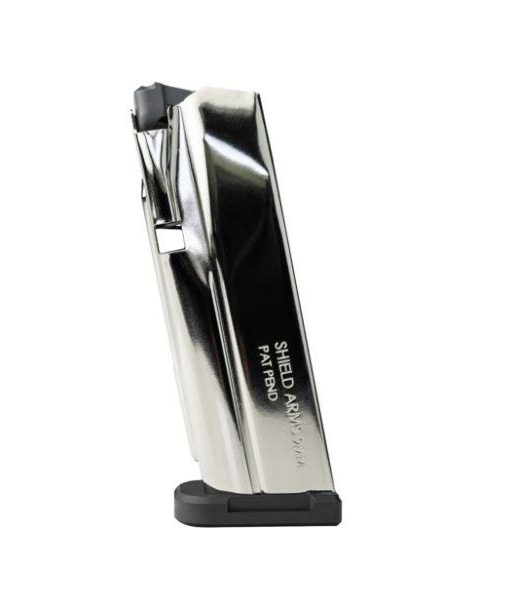 Shield Arms S15 Gen 3 Handgun Magazine Electroless Nickel 9mm Luger 15/rd