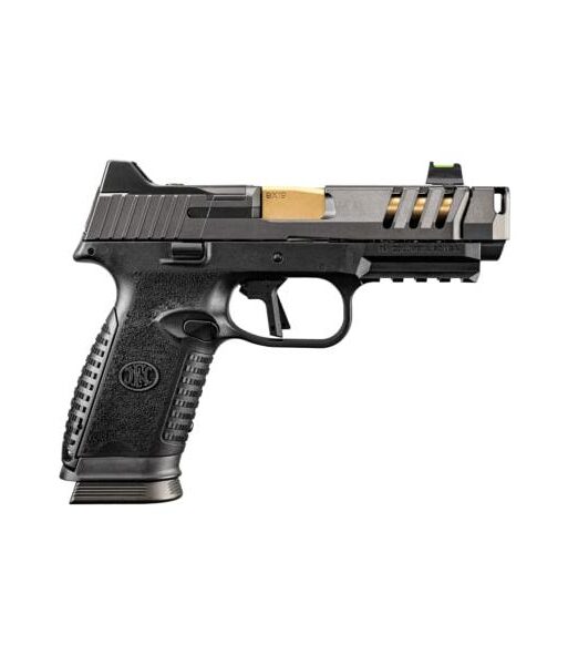FN 509 CC Edge XL Handgun 9mm Luger 10rd Magazines(3) 4.2" Barrel Compensator Black/Gray
