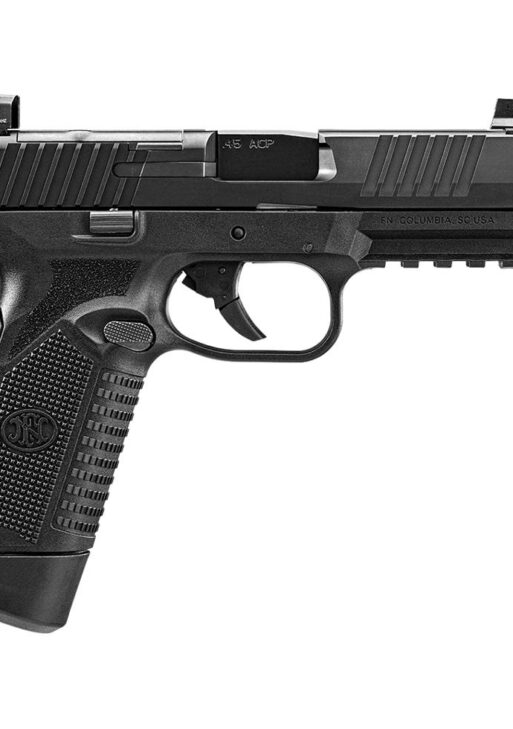 FN 545 MRD Comp Handgun 45 Auto 15rd Magazines(2) 4.43" Barrel Black Finish